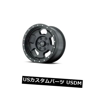�C�O�A���z�C�[�� 15x8 AMERICAN RACING ANSEN OFFROAD 6x139.7 ET-19�u���b�N�z�C�[���i4�Z�b�g�j 15x8 AMERICAN RACING ANSEN OFFROAD 6x139.7 ET-19 Black Wheels (Set of 4)