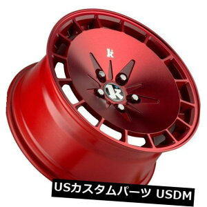 COAzC[ 16X9 Klutch KM16 4x114.3 ET18 Fusion RedzC[i4Zbgj 16X9 Klutch KM16 4x114.3 ET18 Fusion Red Wheels (Set of 4)