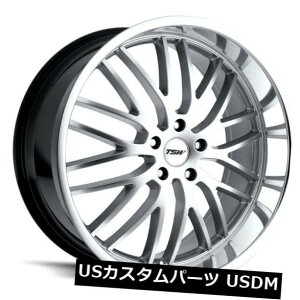 海外輸入ホイール 17x8 TSW Snetterton 5x114.3リム+40ハイパーシルバーホイール(4個セット) 17x8 TSW Snetterton 5x114.3 Rims +40 Hyper Silver Wheels (Set of 4)