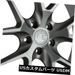 COAzC[ 19x9.5 Aodhan LS007 5X114.3 +35K^i4Zbgj 19x9.5 Aodhan LS007 5X114.3 +35 Gun Metal Rims (Set of 4)