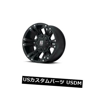 COAzC[ 18x9 XDV[Yby KMCzC[X^[2 8x170 ET18}bgubNzC[i4Zbgj 18x9 XD SERIES BY KMC WHEELS MONSTER 2 8x170 ET18 Matte Black Wheels (Set of 4)