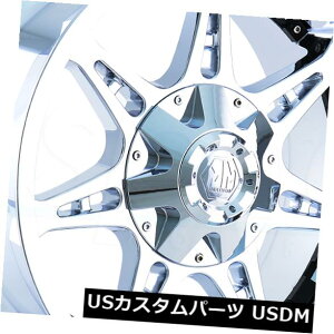 �C�O�A���z�C�[�� 18x9 Chrome Wheels Mayhem Assault 5x114.3 / 5x5 18�i4�Z�b�g�j 18x9 Chrome Wheels Mayhem Assault 5x114.3/5x5 18 (Set of 4) �y���s�A���i�z