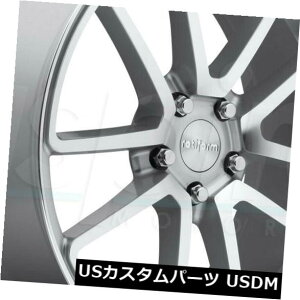 �C�O�A���z�C�[�� 19x8.5�V���o�[���H�z�C�[��Rotiform SPF R120 5x100 35�i4�Z�b�g�j 19x8.5 Silver Machined Wheels Rotiform SPF R120 5x100 35 (Set of 4) �y���s�A���i�z
