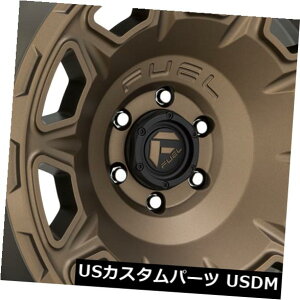 �C�O�A���z�C�[�� 20x10�u�����Y�z�C�[��Fuel Vengeance D687 8x170 -18�i4�Z�b�g�j 20x10 Bronze Wheels Fuel Vengeance D687 8x170 -18 (Set of 4) �y���s�A���i�z