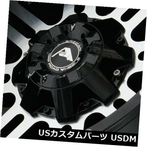 COAzC[ 20x12ubN}VjOzC[AJIt[hA106 6x5 / 6x127 -44i4Zbgj 20x12 Black Machined Wheels American Off-Road A106 6x5/6x127 -44 (Set of 4)