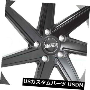 �C�O�A���z�C�[�� 20x8.5 / 20x10�T�e���u���b�N�z�C�[��F1R F35 5x114.3 35/40�i4�Z�b�g�j 20x8.5/20x10 Satin Black Wheels F1R F35 5x114.3 35/40 (Set of 4) �y���s�A���i�z