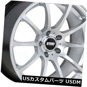 �C�O�A���z�C�[�� 18x9.5 Hyper Silver Wheels VMR V701 5x114.3 45�i4�Z�b�g�j 18x9.5 Hyper Silver Wheels VMR V701 5x114.3 45 (Set of 4) �y���s�A���i�z