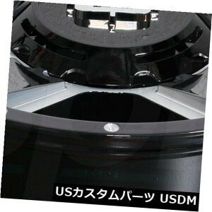 COAzC[ 20x9 Black Milled Wheels Vision 390 Empire 5x114.3 / 5x5 10i4Zbgj 20x9 Black Milled Wheels Vision 390 Empire 5x114.3/5x5 10 (Set of 4)