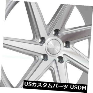 �C�O�A���z�C�[�� 20x8.5�}�V���V���o�[�z�C�[��F1R F35 5x114.3 35�i4�Z�b�g�j 20x8.5 Machine Silver Wheels F1R F35 5x114.3 35 (Set of 4) �y���s�A���i�z
