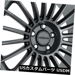 COAzC[ 18x8.5 GunMetal Wheels Rotiform BUC R154 5x114.3 35i4Zbgj 18x8.5 GunMetal Wheels Rotiform BUC R154 5x114.3 35 (Set of 4)