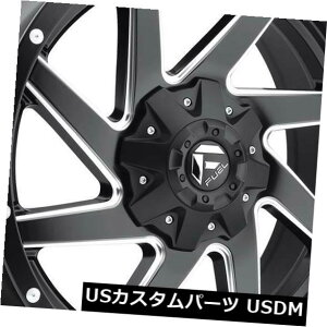 COAzC[ 20x10ubN~hzC[t[GlQ[hD594 8x180 -18i4Zbgj 20x10 Black Milled Wheels Fuel Renegade D594 8x180 -18 (Set of 4)