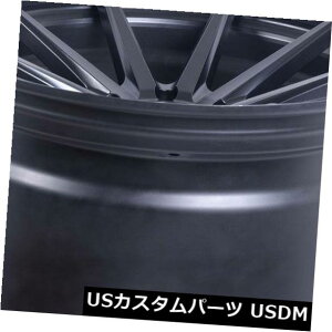 �C�O�A���z�C�[�� 20x9 / 20x11�u���b�N�z�C�[��Rohana RF1 5x114.3 25/28�i4�Z�b�g�j 20x9/20x11 Black Wheels Rohana RF1 5x114.3 25/28 (Set of 4) �y���s�A���i�z