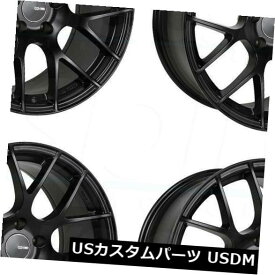 海外輸入ホイール 19x8.5ブラックペイントホイールエンケイライジン5x114.3 35（4個セット） 19x8.5 Black Paint Wheels Enkei Raijin 5x114.3 35 (Set of 4)