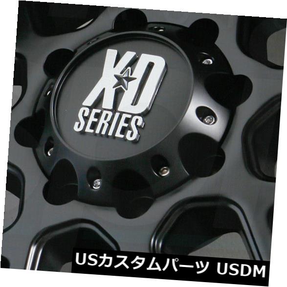 20x10 Satin Black Wheels XD XD820 Grenade 5x5.5/5x139.7 -24 (Set of 4) 海外輸入ホイール 20x10サテンブラックホイールXD XD820グレネード5x5.5 / 5x139.7 -24（4個セット） 20x10 Satin Black Wheels XD XD820 Grenade 5x5.5/5x139.7 -24 (Set of 4)