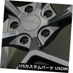 COAzC[ 20x9 / 20x10K^zC[MRR M228tBbgJ}5x120 25/35i4Zbgj 20x9/20x10 Gun Metal Wheels MRR M228 fit Camaro 5x120 25/35 (Set of 4)