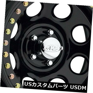 �C�O�A���z�C�[�� 15x10�u���b�N�z�C�[��Raceline RT81 6x5.5 / 6x139.7 -44�i4�Z�b�g�j 15x10 Black Wheels Raceline RT81 6x5.5/6x139.7 -44 (Set of 4) �y���s�A���i�z
