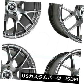 海外輸入ホイール 19x8 Hyper Silver Wheels Enkei Raijin 5x112 35（4個セット） 19x8 Hyper Silver Wheels Enkei Raijin 5x112 35 (Set of 4)
