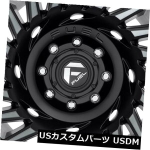 COAzC[ 18x9}bgubNzC[t[GTCND683 5x5 / 5x127 -12i4Zbgj 18x9 Matte Black Wheels Fuel Cyclone D683 5x5/5x127 -12 (Set of 4)