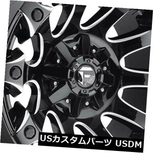 COAzC[ 20x9ubN~hzC[t[GogAbNXD578 8x170 1i4Zbgj 20x9 Black Milled Wheels Fuel Battle Axe D578 8x170 1 (Set of 4)