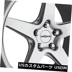 COAzC[ 18x8.5Vo[zC[Rotiform WGR R147 5x114.3 35i4Zbgj 18x8.5 Silver Wheels Rotiform WGR R147 5x114.3 35 (Set of 4)