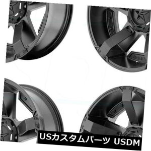 �C�O�A���z�C�[�� 18x9�u���b�N�A�N�Z���g�z�C�[��XD XD811 Rockstar 5x150 30�i4�Z�b�g�j 18x9 Black Accent Wheels XD XD811 Rockstar 5x150 30 (Set of 4) �y���s�A���i�z