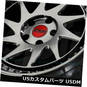 �C�O�A���z�C�[�� 19x10.5�u���b�N�N���[���z�C�[��ESR SR09 SR9 5x114.3 22�i4�Z�b�g�j 19x10.5 Black Chrome Wheels ESR SR09 SR9 5x114.3 22 (Set of 4) �y���s�A���i�z