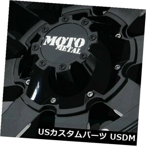 �C�O�A���z�C�[�� 20x12�u���b�N�~���h�z�C�[��Moto Metal MO962 8x180 -44�i4�Z�b�g�j 20x12 Black Milled Wheels Moto Metal MO962 8x180 -44 (Set of 4) �y���s�A���i�z