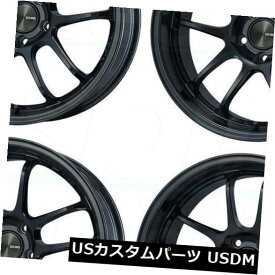 海外輸入ホイール 18x9ブラックペイントホイールEnkei Pf01 5x114.3 45（4個セット） 18x9 Black Paint Wheels Enkei Pf01 5x114.3 45 (Set of 4)