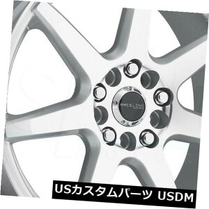 �C�O�A���z�C�[�� 16x7�V���o�[�z�C�[��Raceline 131S Evo 5x108 / 5x114.3 40�i4�Z�b�g�j 16x7 Silver Wheels Raceline 131S Evo 5x108/5x114.3 40 (Set of 4) �y���s�A���i�z