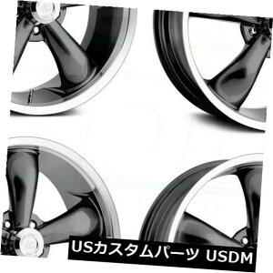 �C�O�A���z�C�[�� 18x8.5 Gunmetal Wheels Vision 142 Legend 5 5x4.75 -6�i4�Z�b�g�j 18x8.5 Gunmetal Wheels Vision 142 Legend 5 5x4.75 -6 (Set of 4) �y���s�A���i�z