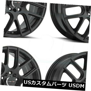 COAzC[ 15x6.5}bgubNzC[rW426NX4x100 / 4x114.3 38i4Zbgj 15x6.5 Matte Black Wheels Vision 426 Cross 4x100/4x114.3 38 (Set of 4)