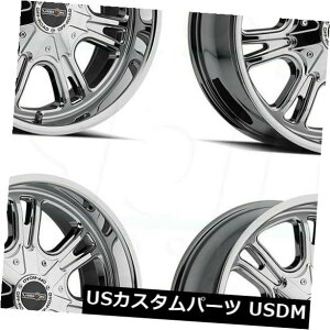 COAzC[ 20x9t@gN[zC[rW3992Xg[8x180 0i4Zbgj 20x9 Phantom Chrome Wheels Vision 3992 Storm 8x180 0 (Set of 4)