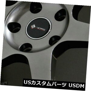 �C�O�A���z�C�[�� 18x9.5 Hyper Black Wheels Vors TR37 5x110 35�i4�Z�b�g�j 18x9.5 Hyper Black Wheels Vors TR37 5x110 35 (Set of 4) �y���s�A���i�z