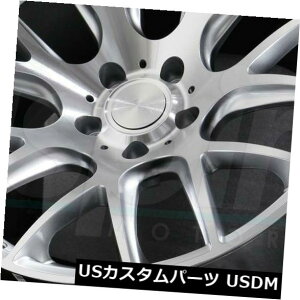 COAzC[ 18x8.5@BHVo[zC[ESR SR12 5x120 35i4Zbgj 18x8.5 Machined Silver Wheels ESR SR12 5x120 35 (Set of 4)