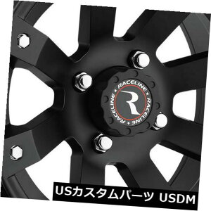 �C�O�A���z�C�[�� 12x7�u���b�N�z�C�[��Raceline A79�X�R�[�s�I��4x110 10�i4�Z�b�g�j 12x7 Black Wheels Raceline A79 Scorpion 4x110 10 (Set of 4) �y���s�A���i�z