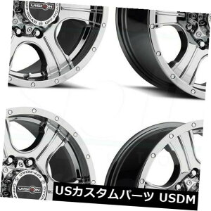 COAzC[ 20x9t@gN[zC[rW396ATV8x6.5 / 8x165.1 -12i4Zbgj 20x9 Phantom Chrome Wheels Vision 396 Assassin 8x6.5/8x165.1 -12 (Set of 4)