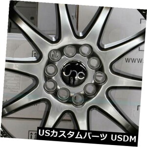�C�O�A���z�C�[�� 18x8 / 18x9 Hyper Black Wheels JNC 019 JNC019 5x100 / 5x114.3 27/20�i4�Z�b�g�j 18x8/18x9 Hyper Black Wheels JNC 019 JNC019 5x100/5x114.3 27/20 (Set of 4) �y���s�A���i�z