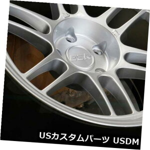 �C�O�A���z�C�[�� 18x9.5 / 18x10.5 Hyper Silver Wheels ESR SR11 5x114.3 15/15�i4�Z�b�g�j 18x9.5/18x10.5 Hyper Silver Wheels ESR SR11 5x114.3 15/15 (Set of 4) �y���s�A���i�z