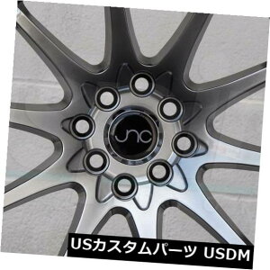 �C�O�A���z�C�[�� 18x9.5�n�C�p�[�u���b�N�z�C�[��JNC 006 JNC006 5x112 35�i4�Z�b�g�j 18x9.5 Hyper Black Wheels JNC 006 JNC006 5x112 35 (Set of 4) �y���s�A���i�z