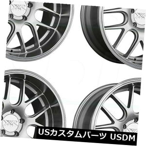 �C�O�A���z�C�[�� 18x9 / 18x10.5�V���o�[ML�z�C�[��XXR 530D 5x114.3 20/20�i4�Z�b�g�j 18x9/18x10.5 Silver ML Wheels XXR 530D 5x114.3 20/20 (Set of 4) �y���s�A���i�z