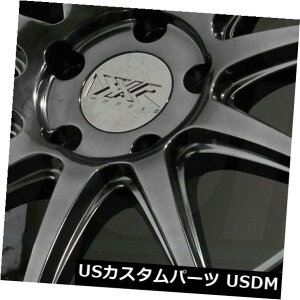 �C�O�A���z�C�[�� 18x9 / 18x10.5�N�����u���b�N�z�C�[��XXR 527D 5x114.3 20/20�i4�Z�b�g�j 18x9/18x10.5 Chromium Black Wheels XXR 527D 5x114.3 20/20 (Set of 4)