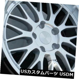 �C�O�A���z�C�[�� 17x8.5 Hyper Silver Wheels ESR SR05 SR5 5x114.3 30�i4�Z�b�g�j 17x8.5 Hyper Silver Wheels ESR SR05 SR5 5x114.3 30 (Set of 4) �y���s�A���i�z