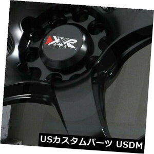�C�O�A���z�C�[�� 18x8.5�t���b�g�u���b�N�z�C�[��XXR 555 5x100 / 5x114.3 25�i4�Z�b�g�j 18x8.5 Flat Black Wheels XXR 555 5x100/5x114.3 25 (Set of 4) �y���s�A���i�z