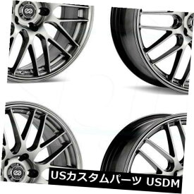 海外輸入ホイール 18x8 Hyper Silver Wheels Enkei EKM3 5x110 40（4個セット） 18x8 Hyper Silver Wheels Enkei EKM3 5x110 40 (Set of 4)