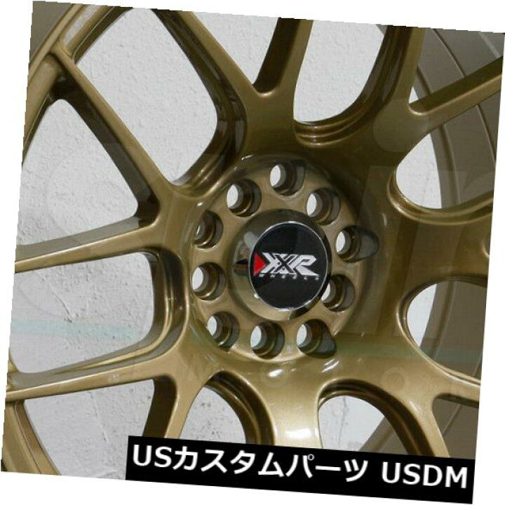 楽天市場】海外輸入ホイール 15x8.25ゴールドホイールXXR 530 4x100 