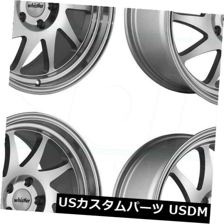 楽天市場】海外輸入ホイール 17x9シルバー加工フェイスホイール 