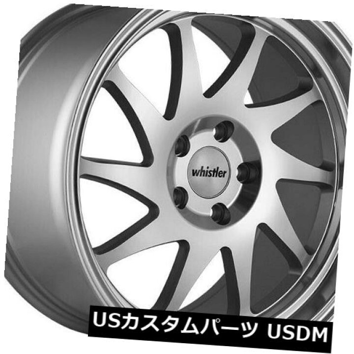 楽天市場】海外輸入ホイール 17x9シルバー加工フェイスホイール 