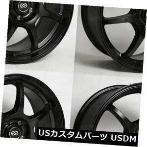 �C�O�A���z�C�[�� 16x7�u���b�N�y�C���g�z�C�[��Enkei Gt7 4x100 38�i4�Z�b�g�j 16x7 Black Paint Wheels Enkei Gt7 4x100 38 (Set of 4)