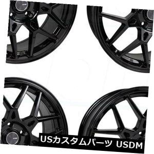 �C�O�A���z�C�[�� 17x7.5�O���X�u���b�N�z�C�[��Enkei Pdc 5x114.3 40�i4�Z�b�g�j 17x7.5 Gloss Black Wheels Enkei Pdc 5x114.3 40 (Set of 4) �y���s�A���i�z