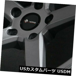 �C�O�A���z�C�[�� 18x8.5 / 18x9.5 Gun Metal Wheels Vors TR5 5x108 35/35�i4�Z�b�g�j 18x8.5/18x9.5 Gun Metal Wheels Vors TR5 5x108 35/35 (Set of 4) �y���s�A���i�z
